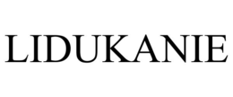 lidukanie