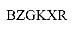 bzgkxr