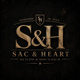 established in 2004 s&h sac & heart sac to step in. heart to stay in.