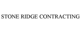 stone ridge contracting