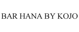 bar hana by kojo