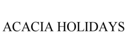 acacia holidays