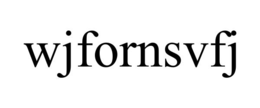 wjfornsvfj