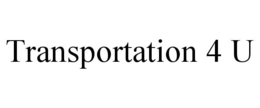 transportation 4 u