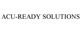 acu-ready solutions