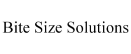 bite size solutions