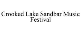 crooked lake sandbar music festival
