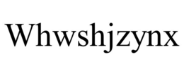 whwshjzynx