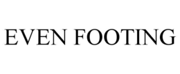 even footing