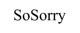 sosorry