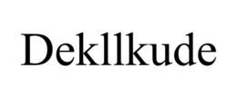 dekllkude