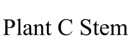 plant c stem