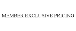 member exclusive pricing