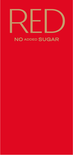 red no added sugar