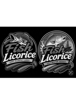 fish licorice soft plastic lures