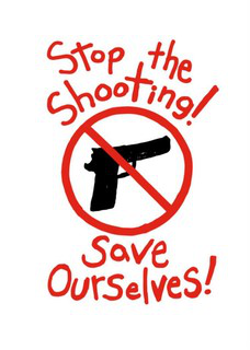 stop the shooting! save ourselves!