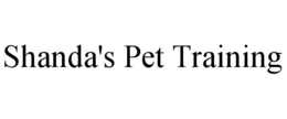 shanda's pet training