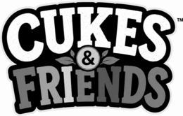 the words cukes & friends in a stylized font