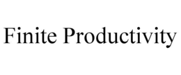 finite productivity