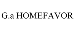 g.a homefavor