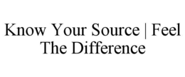know your source | feel the difference