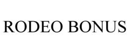 rodeo bonus