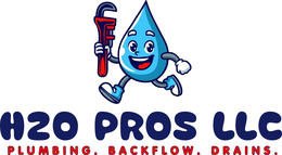 h2o pros llc plumbing. backflow. drains.