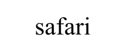 safari