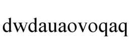dwdauaovoqaq