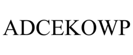 adcekowp