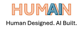 humain human designed. ai built.