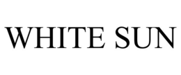 white sun