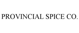 provincial spice co.