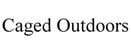 caged outdoors