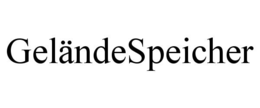 gelÄndespeicher
