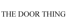 the door thing