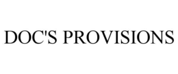 doc's provisions