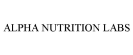 alpha nutrition labs
