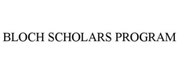 bloch scholars program