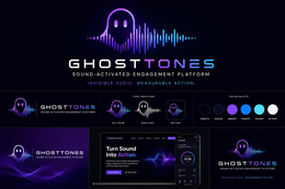 ghosttones sound-activated engagement platform invisible audio. measurable action.