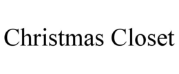 christmas closet