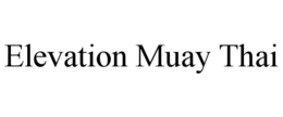elevation muay thai
