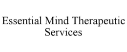 essential mind therapeutic services