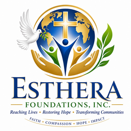 esthera foundations, inc. reaching lives · restoring hope · transforming communities - faith · compassion · hope · impact