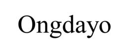 ongdayo