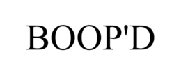 boop'd