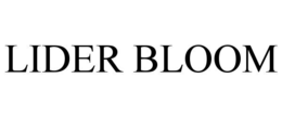 lider bloom