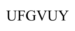 ufgvuy