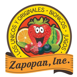 los unicos y originales · bionicos · jugos · zapopan, inc.
