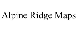 alpine ridge maps
